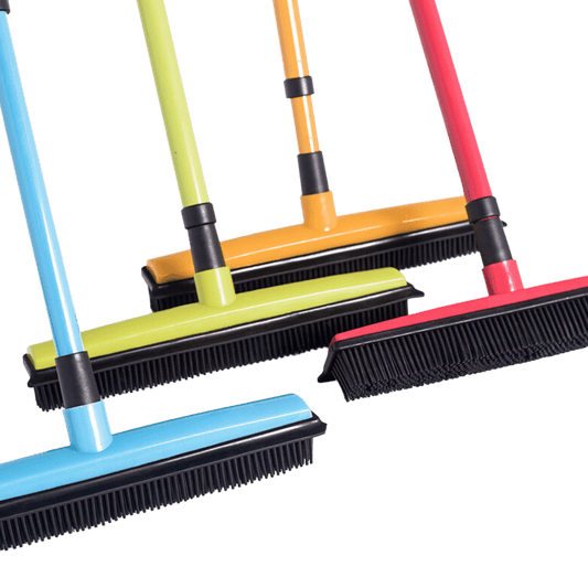 Magik Wipe™ FurBeGone Magic Broom: Pet Hair Removal Broom for Clean Floors